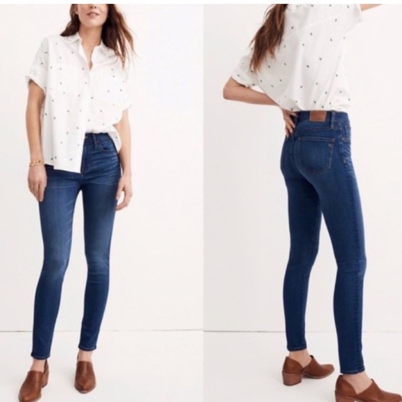 Madewell Denim - MADEWELL 9” High Rise Skinny Jeans